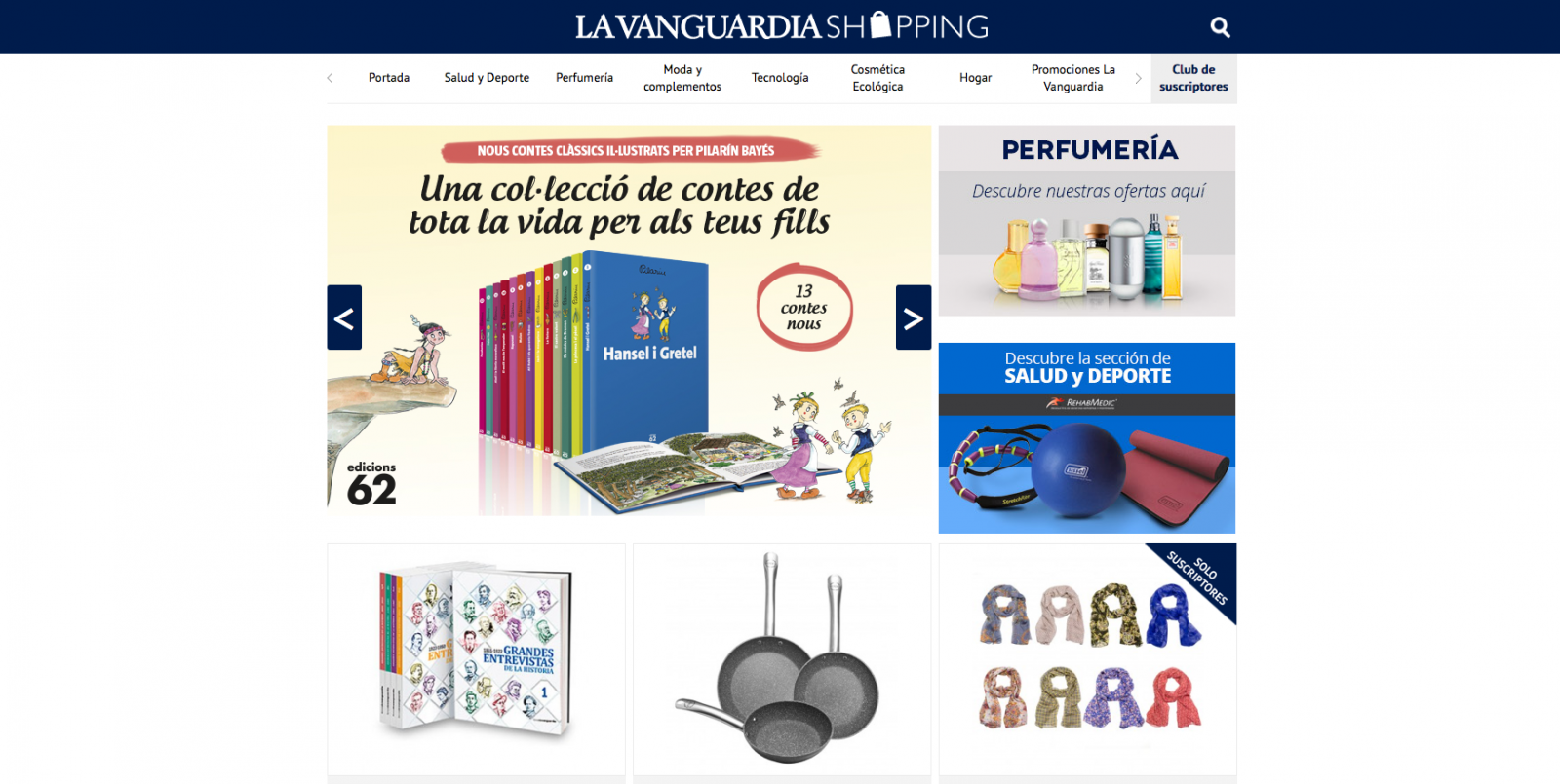 E-commerce de La Vanguardia